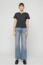 Ragdoll LA Cropped Tee in Black