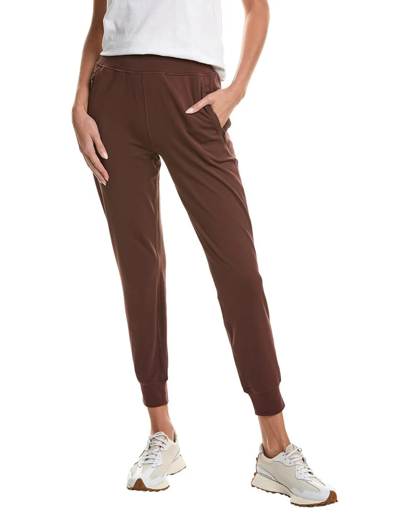 Spiritual Gangster Warm Core Joggers in Chocolate