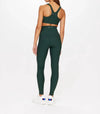 The Upside Peached 28in High Rise Pant in British Racing Green