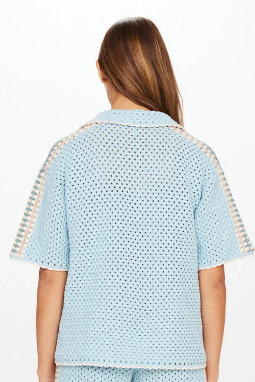 The Upside Castillo Crochet Lovett Shirt