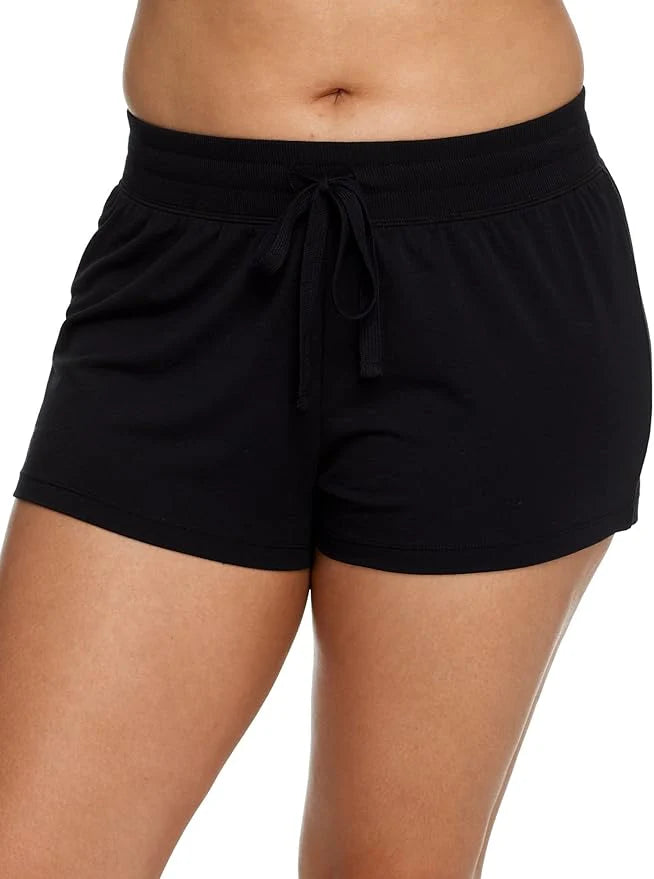 Bare Necessities Jersey Shorts in Black