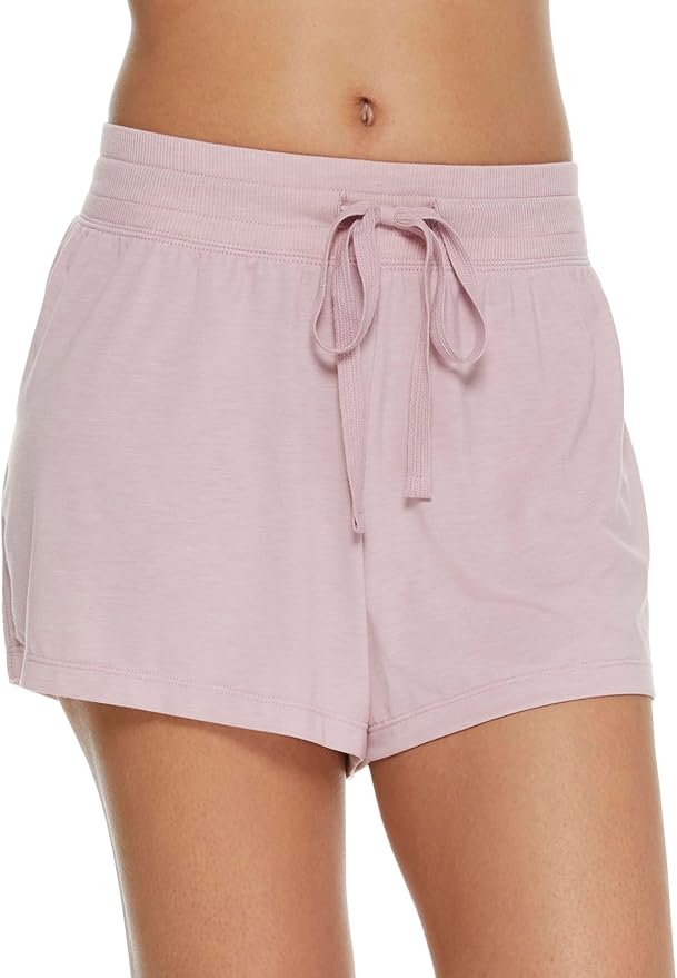 Bare Necessities Jersey Shorts in Rose