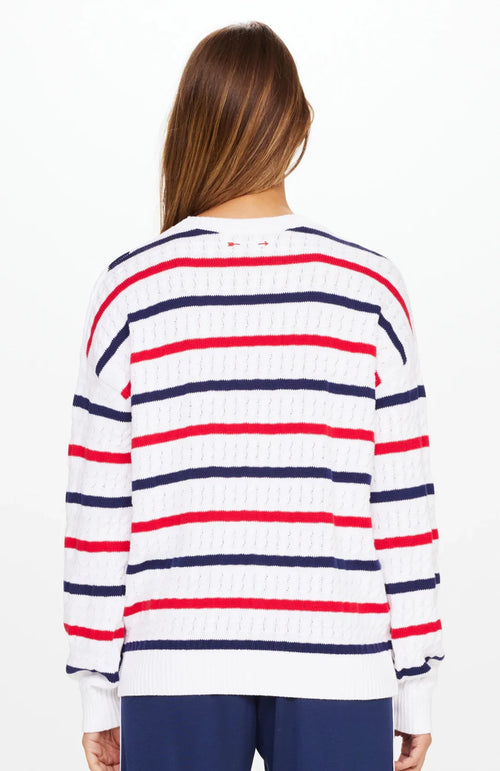 The Upside Heritage Boo Knit in Stripes