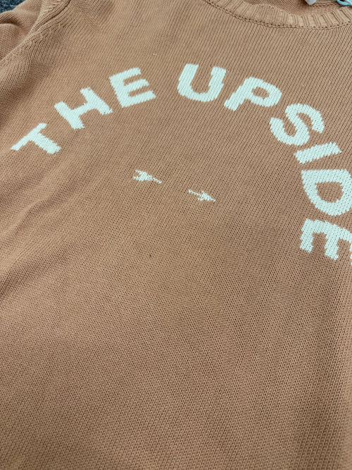 The Upside Knitted Bondi Sweater in Honey