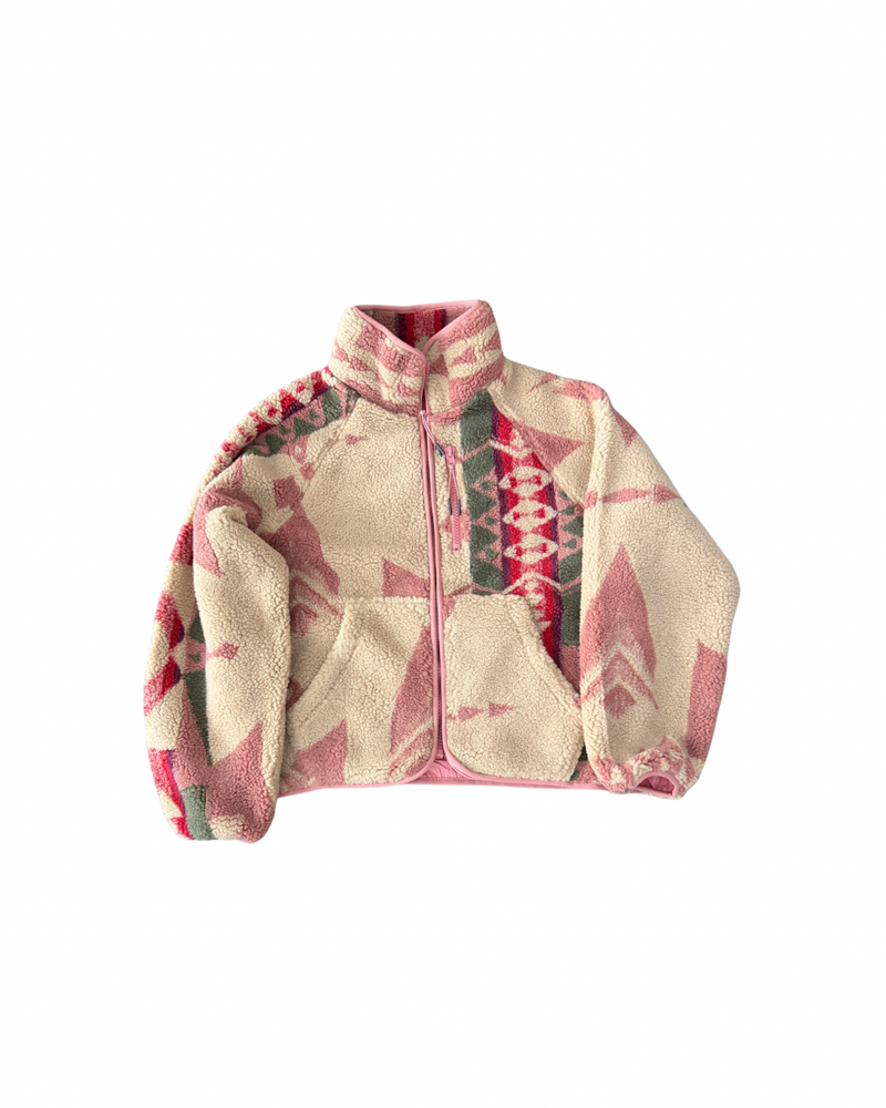 The Upside Totem Harlow Fleece in Rosewater