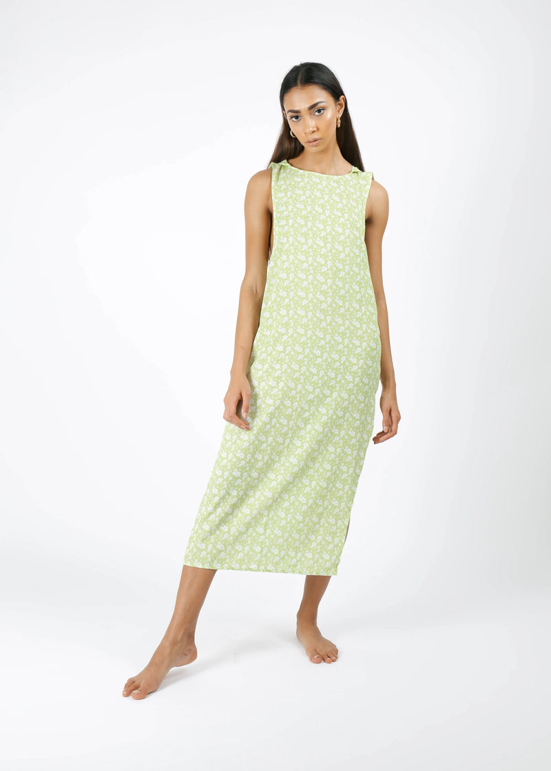 Nirvanic Swim Jade Dress Coverup in Hawaiian