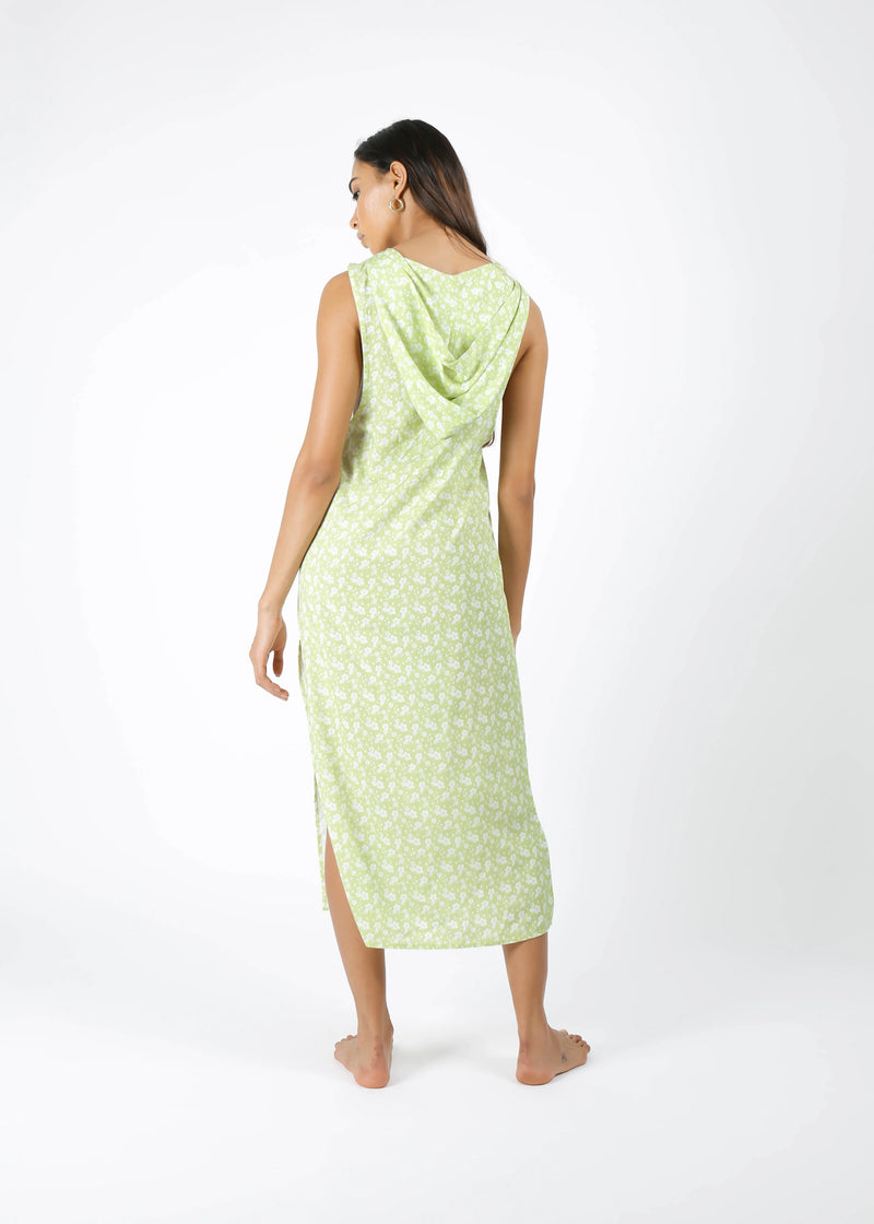 Nirvanic Swim Jade Dress Coverup in Hawaiian