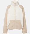 The Upside Harlow Fleece Jacket in Beige