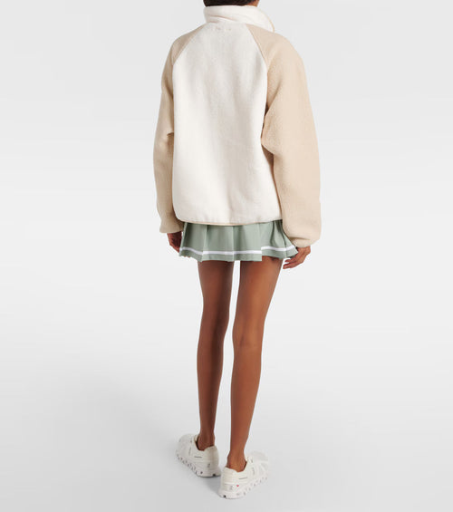 The Upside Harlow Fleece Jacket in Beige