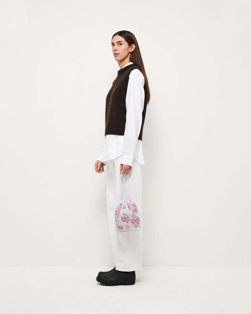 HVISK Pouch Dreamy Beaded - Soft Pink