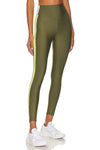The Upside Beat 25in High Midi Pant in Olive