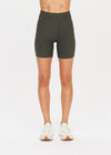 The Upside Peached 6in Pocket Spin Short in Khaki