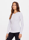 The Upside Chrissy Long Sleeve in Grey Marle