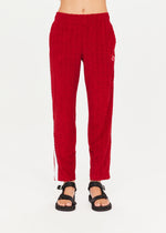 The Upside Red Terry Pants