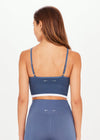 The Upside Seamless Crop Bra in Blue