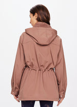 The Upside Freddie Fleece Lined Anorak in Mocha