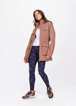 The Upside Freddie Fleece Lined Anorak in Mocha