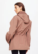 The Upside Freddie Fleece Lined Anorak in Mocha