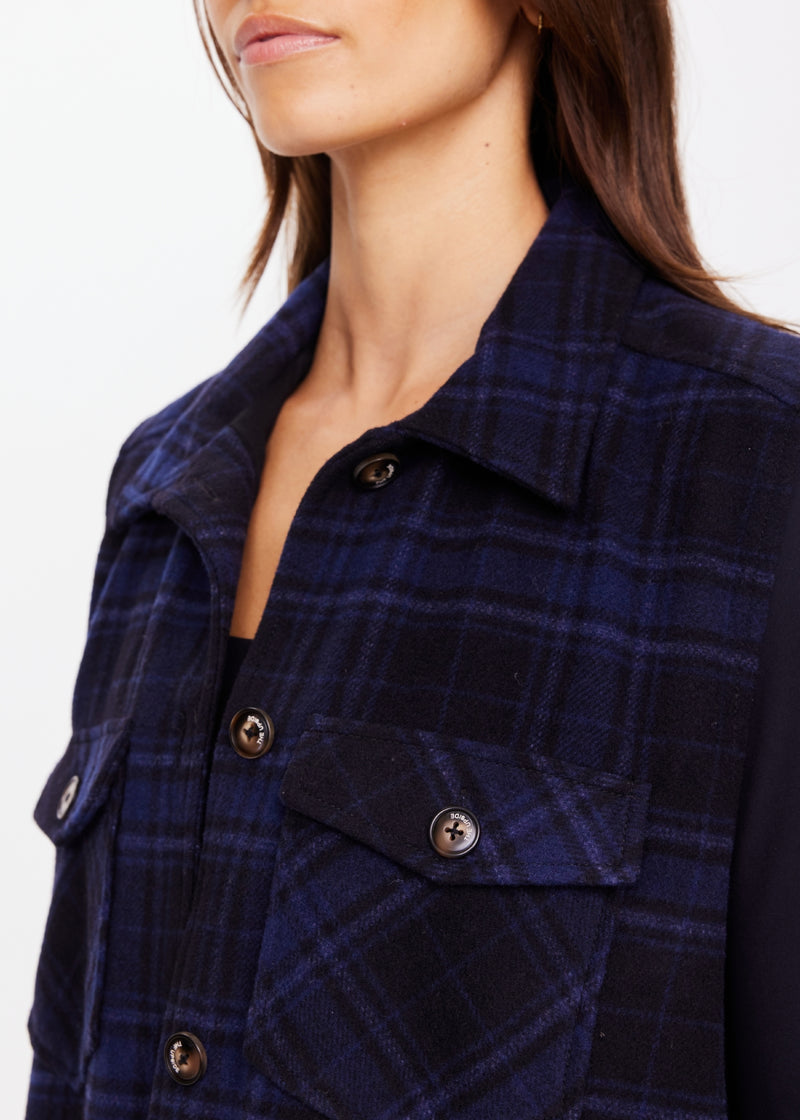 The Upside Plaid Gilet