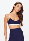 The Upside Hamptons Ballet Bra in Navy
