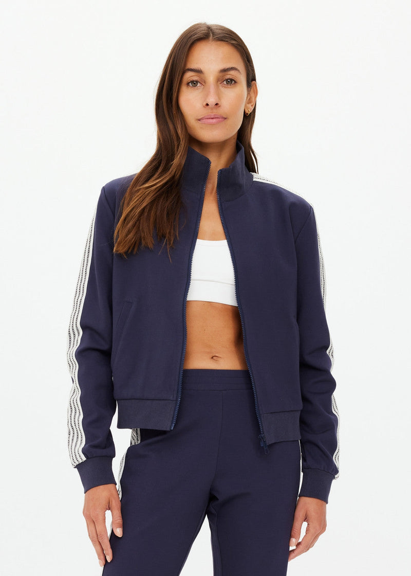 The Upside Margot Jacket in Blue Night