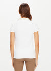The Upside Rodeo Indi Polo in White