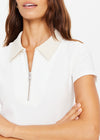 The Upside Rodeo Indi Polo in White