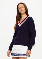 The Upside Renshaw Josette V Neck Sweater