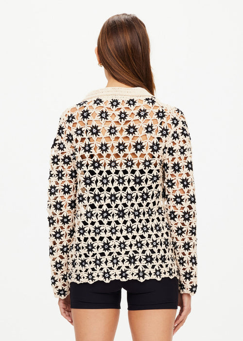 The Upside Luminary Malia Crochet Shirt