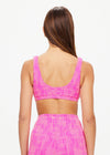 The Upside Nevada Scoop Neck Jasmine Bra in Rosa