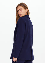 The Upside Double Breasted Blazer in Navy