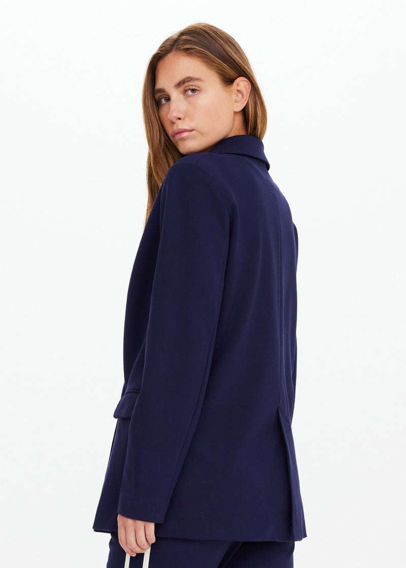 The Upside Double Breasted Blazer in Navy