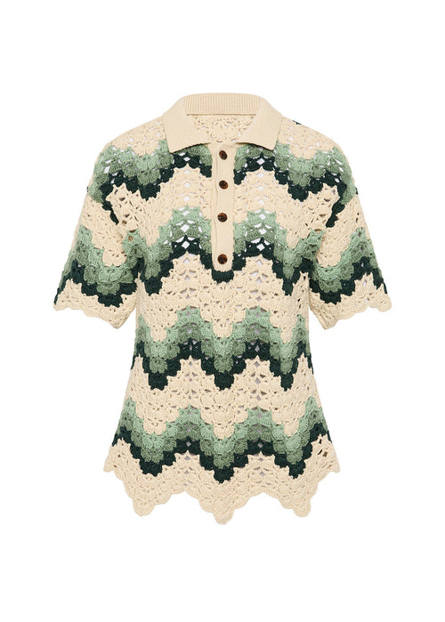 The Upside Tidal Sagra Crochet Shirt