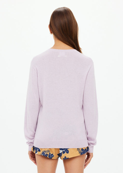 The Upside Gisella Wool Sweater in Orchid
