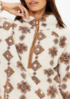 The Upside Harlow Fleece Pullover in Abstract