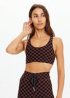 The Upside Technica Jade Bra in Check