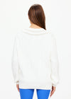 The Upside Seymour Sweater in White and Beige