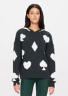 The Upside Ace of Hearts Abbey Knit Hoodie