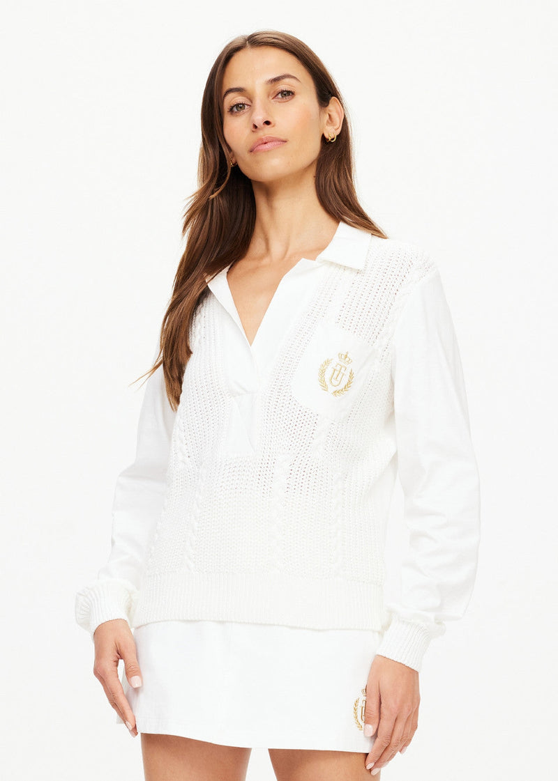 The Upside Baccarat Violette Sweater