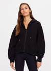 The Upside Jude Cropped Hoodie in Black