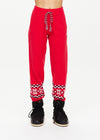 The Upside Keystone Jojo Knit Jogger in Chili