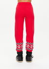 The Upside Keystone Jojo Knit Jogger in Chili