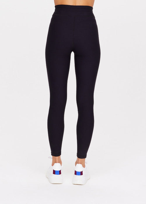 The Upside Beaufort 25in Midi Pant in Black
