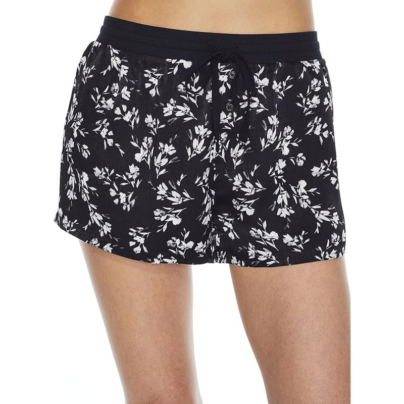 Bare Necessities Satin Shorts in Wildflower