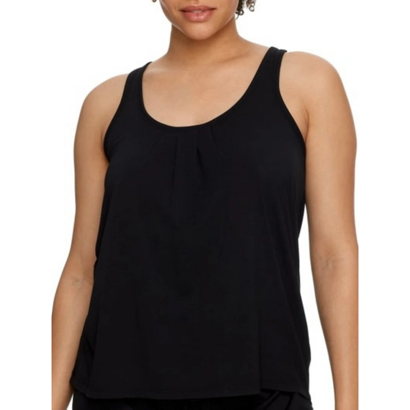 Bare Necessities Jersey Tank in Black