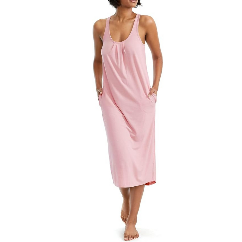 Bare Necessities Long Chemise in Rose