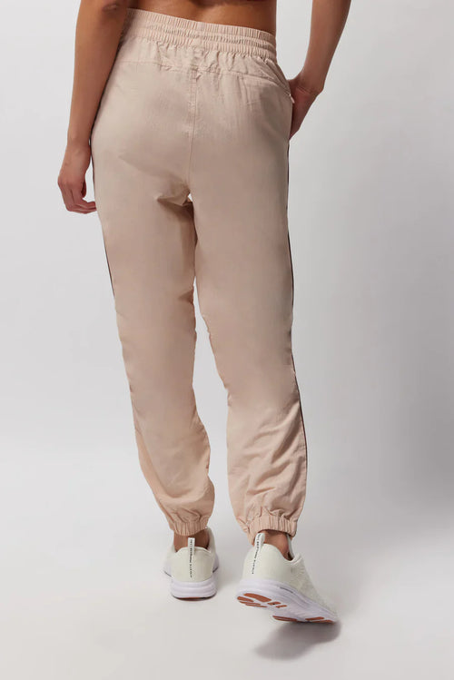 Spiritual Gangster Journey Active Track Pant in Pink Sky