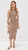 Sold Out NYC The Long Not So Basic Dress in Truffle