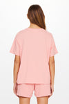 The Upside Summit Jodhi Tee in Blush